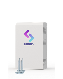 Sessy slimme thuisbatterij 5kWh wit staand